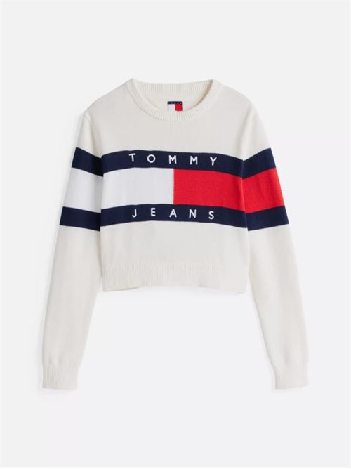 TJW CENTER FLAG SWEA TOMMY JEANS | DW0DW19335/YBH